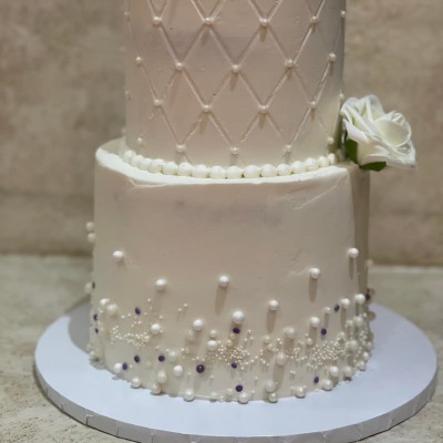 Pearls cake