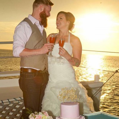 A toast on sailboat